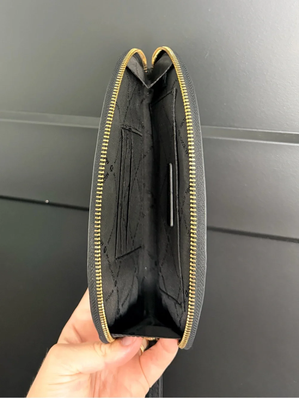 Michael Kors compact wristlet